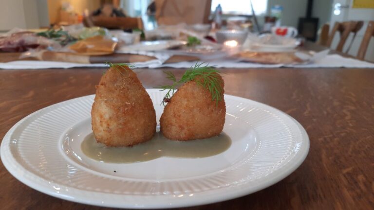 Arancini Siciliani -Siciliaanse bitterballetjes