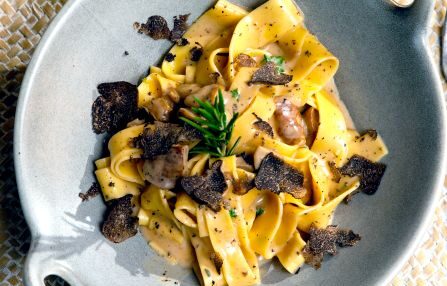 pappardelle porcini en truffel