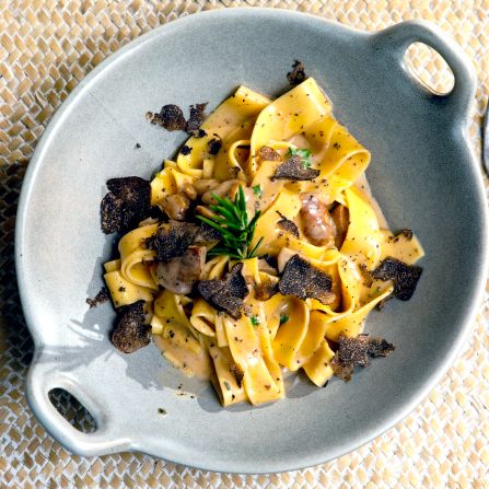 pappardelle porcini en truffel