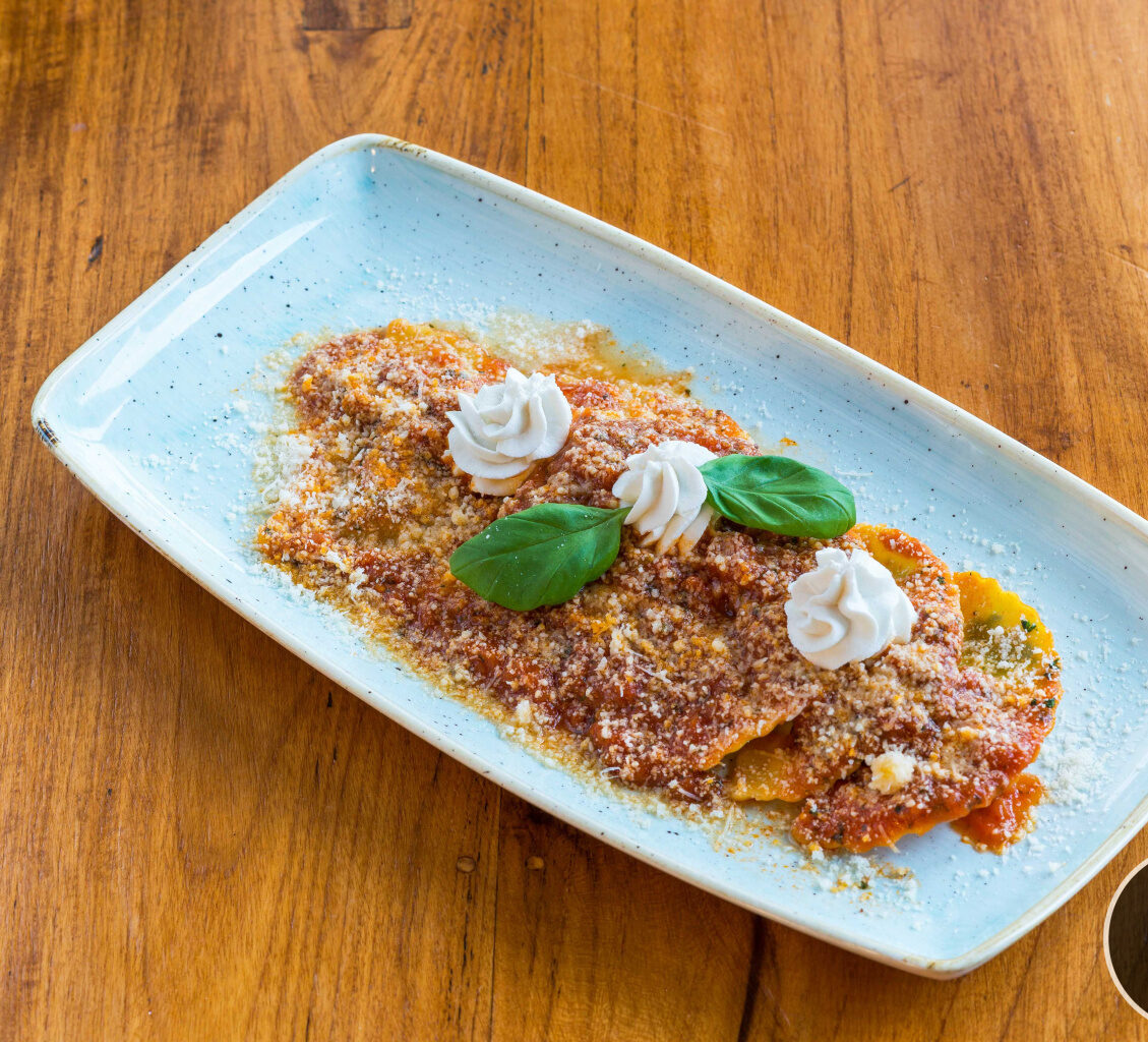 Ravioli Ricotta e Spinaci